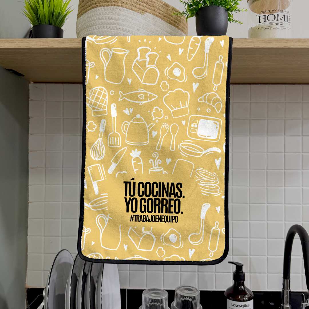 Secador - Tú cocinas. Yo gorreo. 