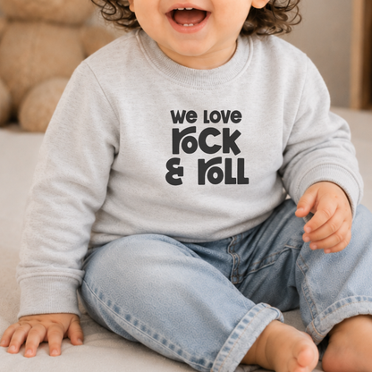 Polera l Para Bebé - We love rock &amp; roll