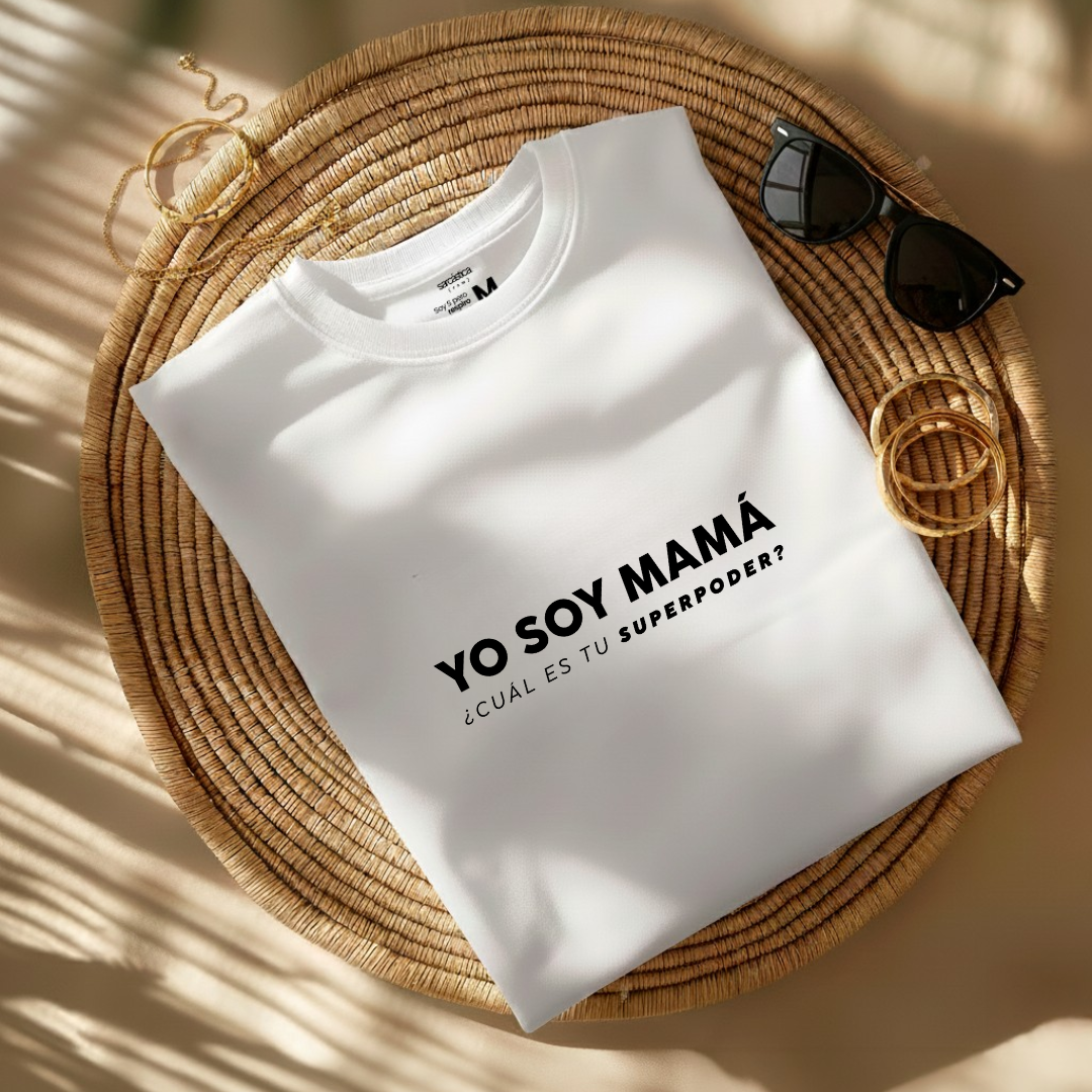 Polo Mujer - Yo soy mamá, ¿cuál es tu superpoder?