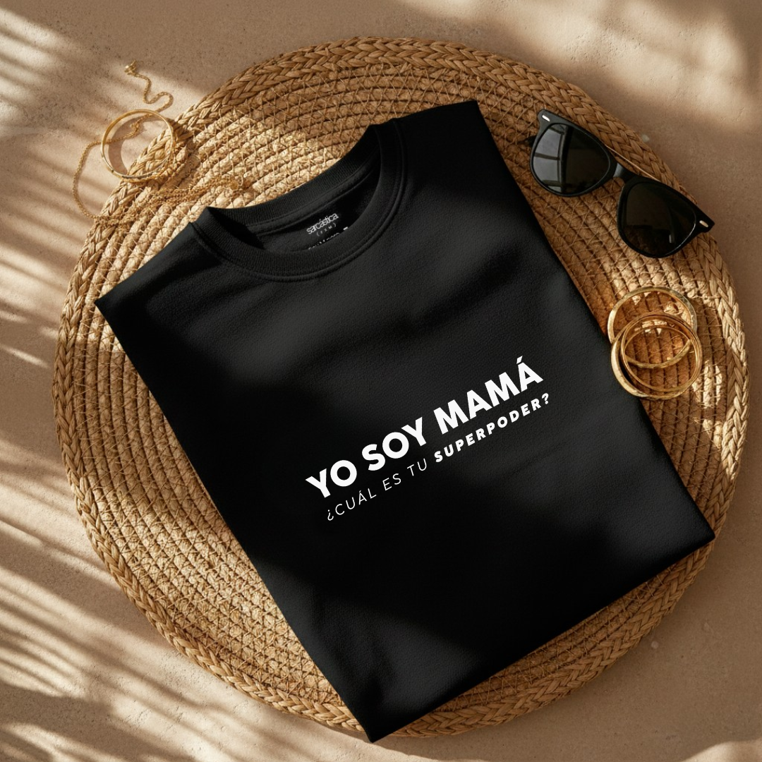 Polo Mujer - Yo soy mamá, ¿cuál es tu superpoder?