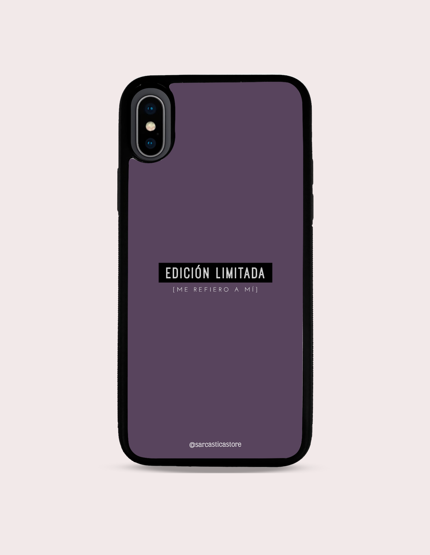 Case Soy Edición Limitada Morado