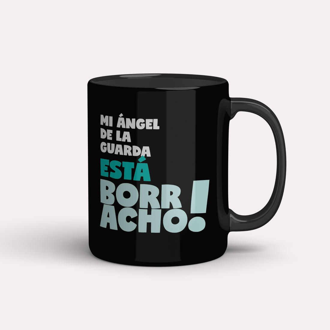 Taza Mi ángel de la guarda está borracho!