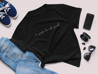 Polo Mujer "Me gusta la vida social"