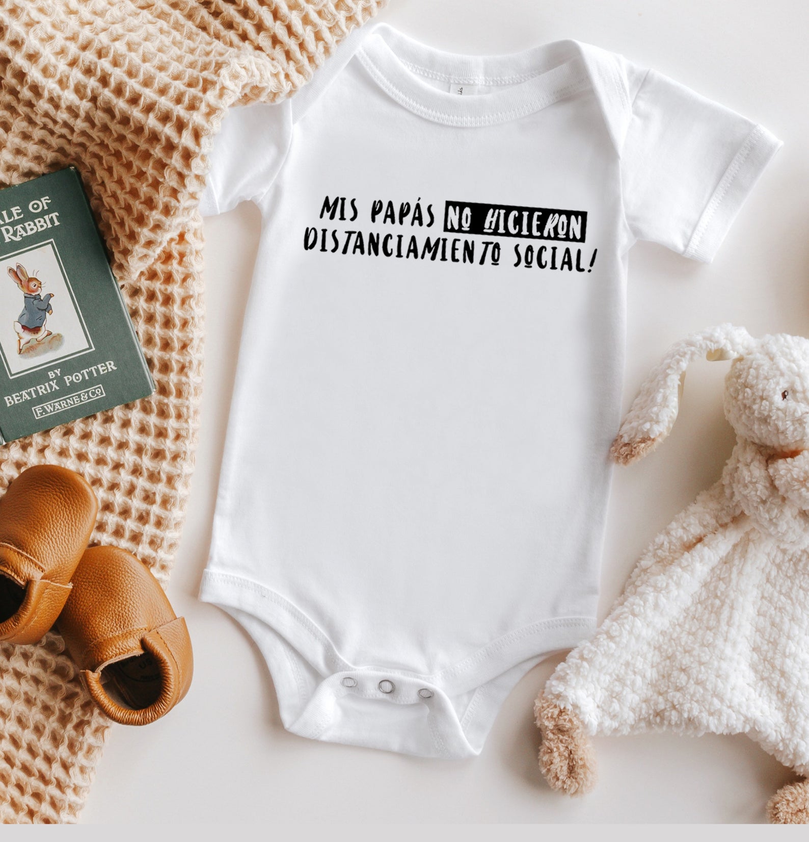 Body para Bebé Mis papás no hicieron distanciamiento social!