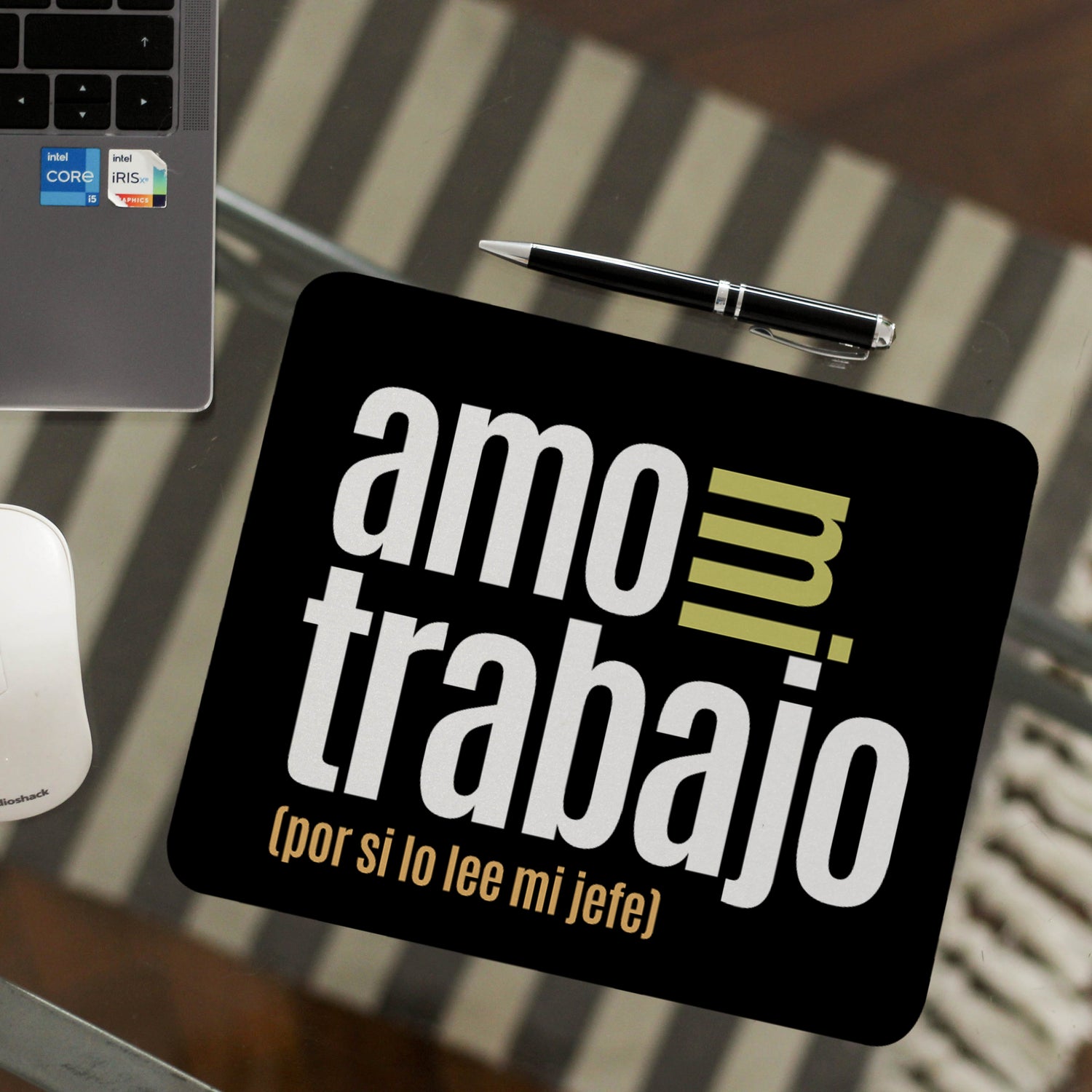 Mousepad Trabajo Amo mi trabajo