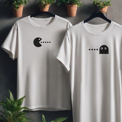 Polos Match Pareja - Pac Man