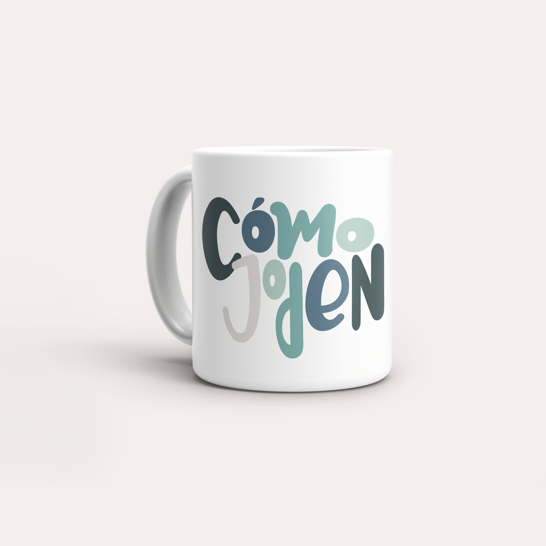 Taza Cómo joden Verde