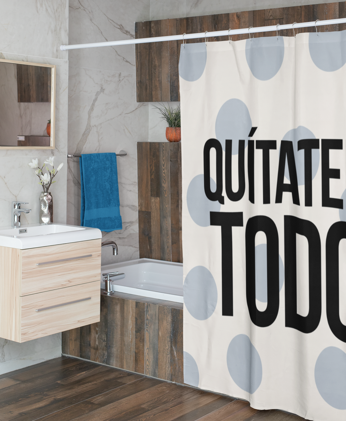 Cortina de Baño: Quítatelo todo!