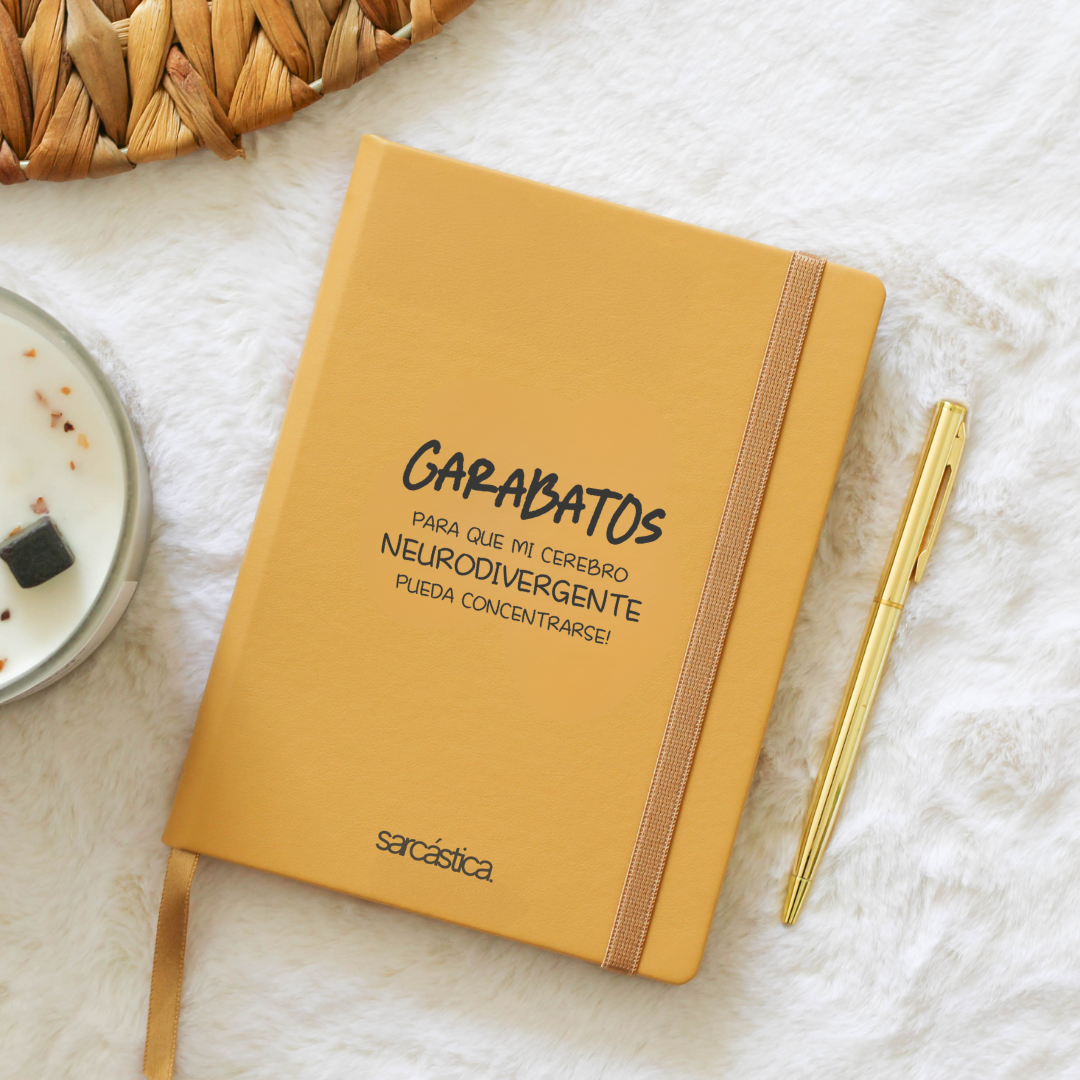 Libreta Pocket - Garabatos para que mi cerebro neurodivergente...