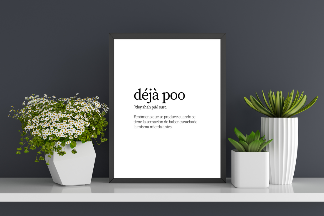 Cuadro Déjà Poo
