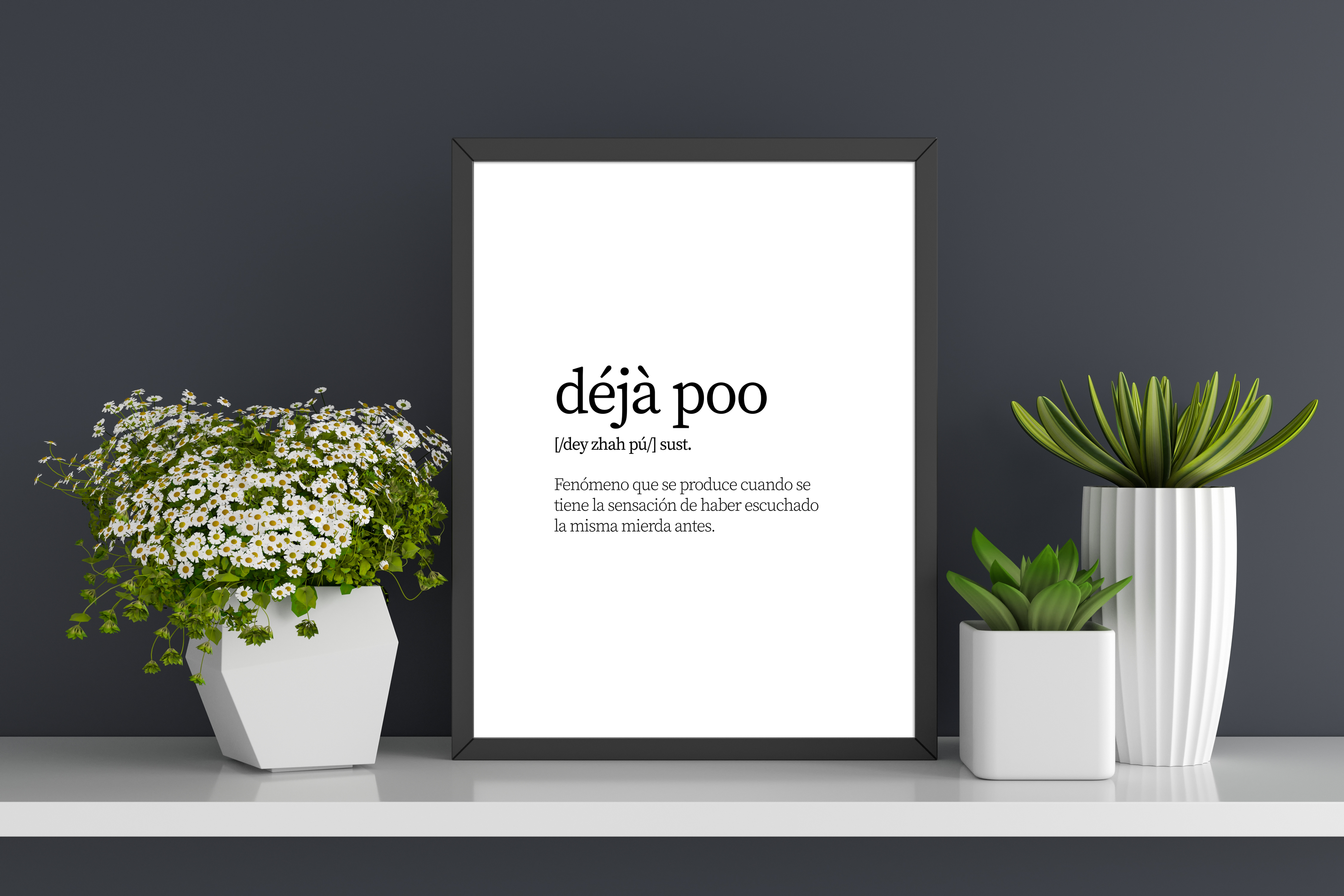 Cuadro Déjà Poo