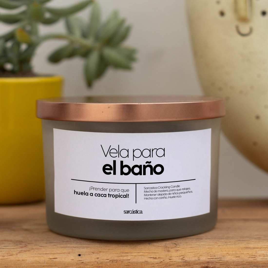 Vela PREMIUM - Vela para el baño