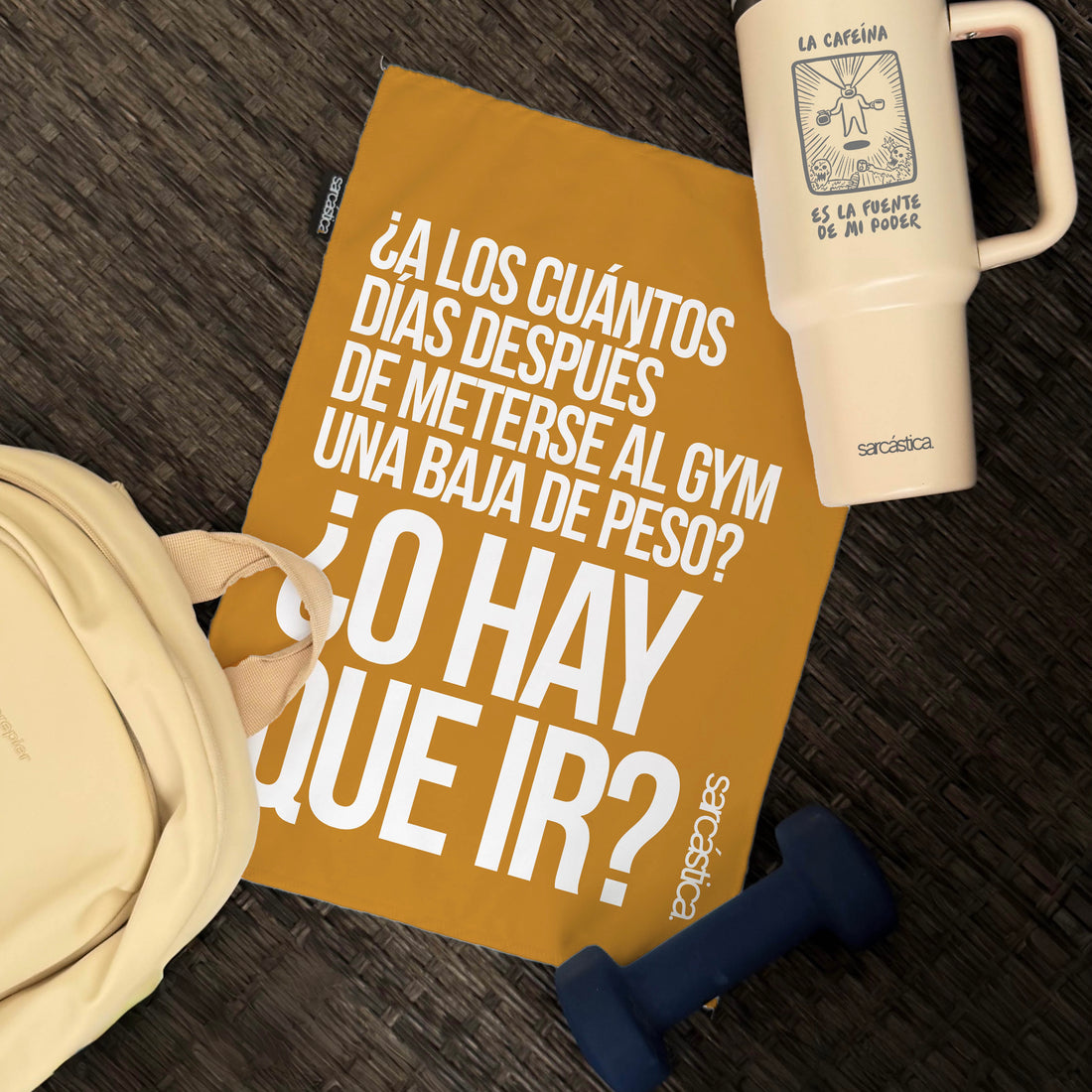 Toallita Deportiva ¿O hay que ir?