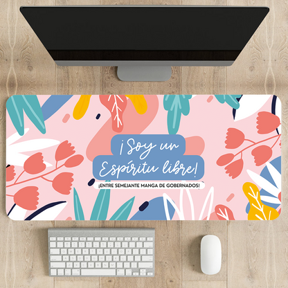 Mousepad ExtraLarge Soy un Espíritu Libre