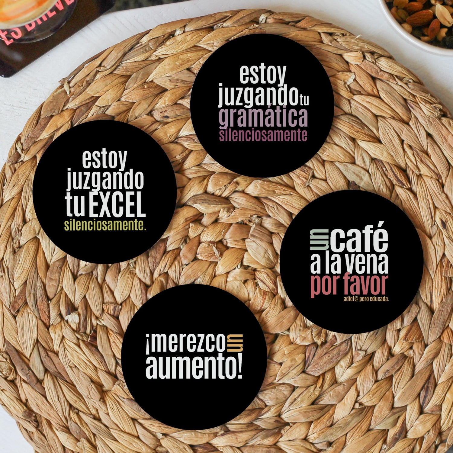 Colección Posavasos Trabajo - Estoy juzgando tu Excel