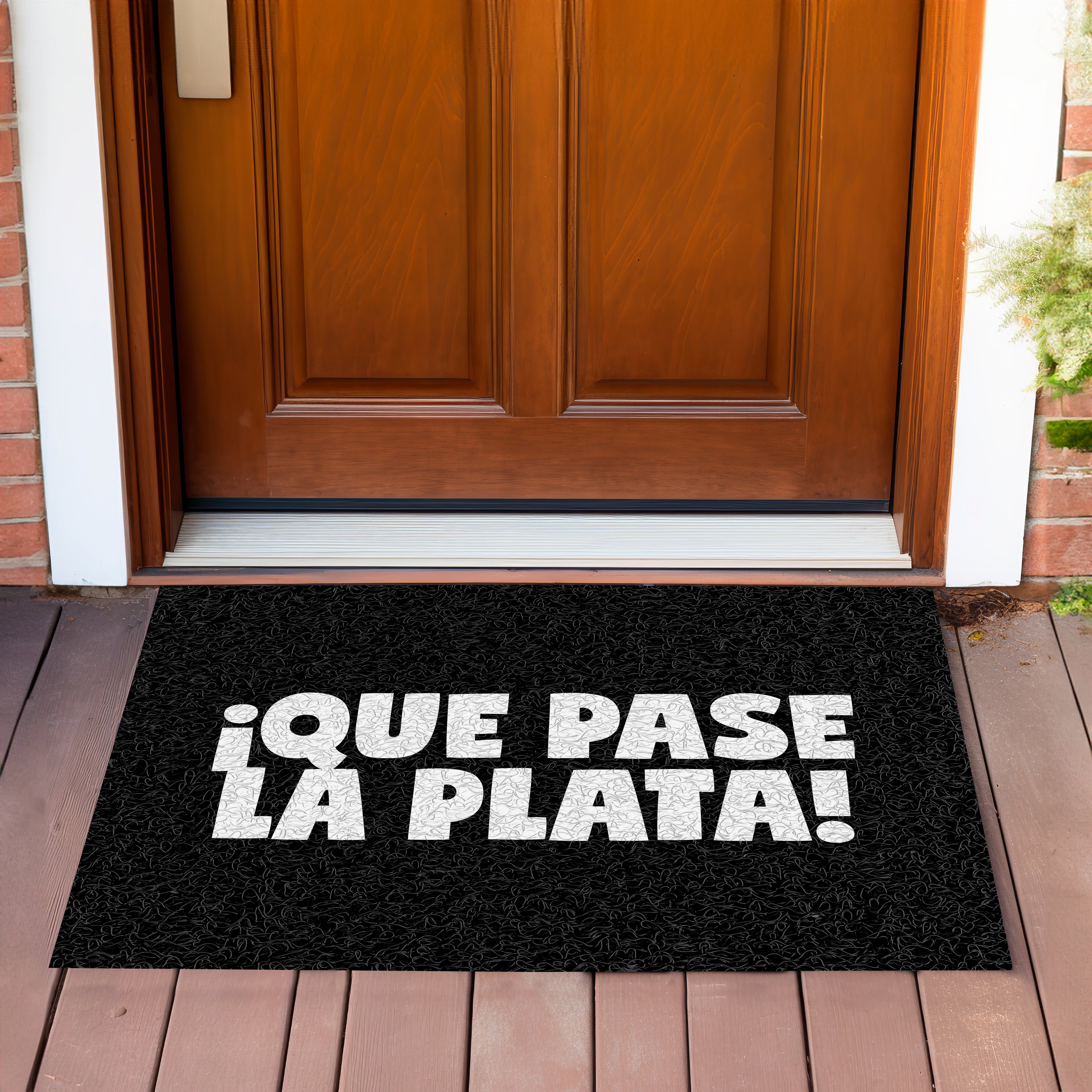 Felpudo ¡Que pase la plata!