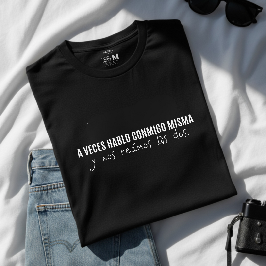 Polo Mujer A veces hablo conmigo misma