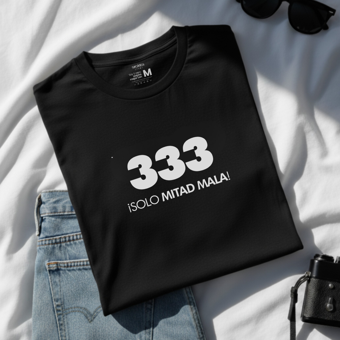 Polo Mujer 333 ¡Solo mitad mala!