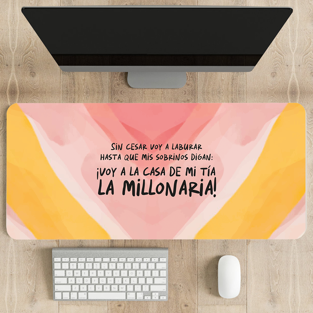 Mousepad ExtraLarge Mi tía la millonaria!