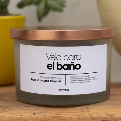 Vela PREMIUM - Vela para el baño