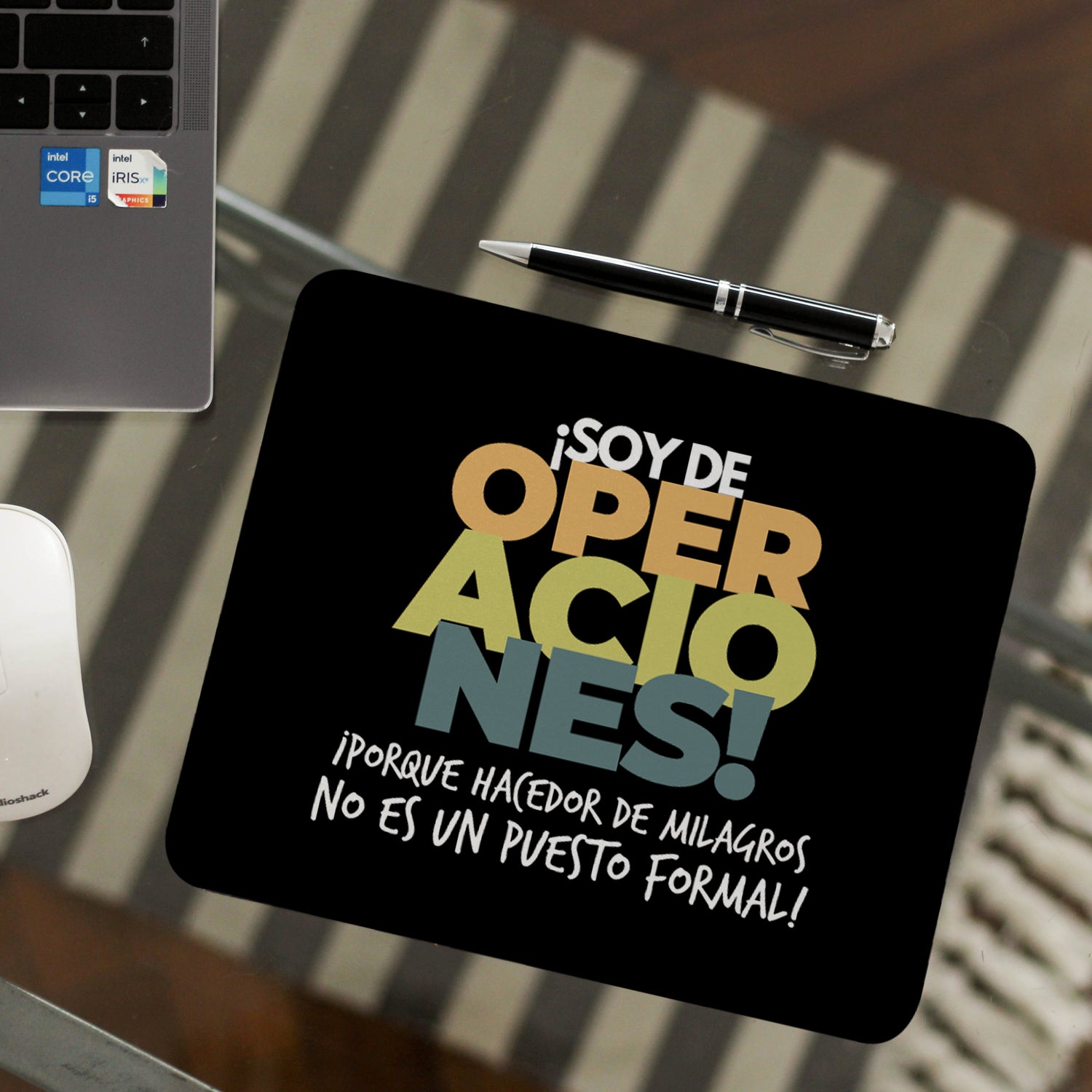 Mousepad Trabajo Soy de operaciones