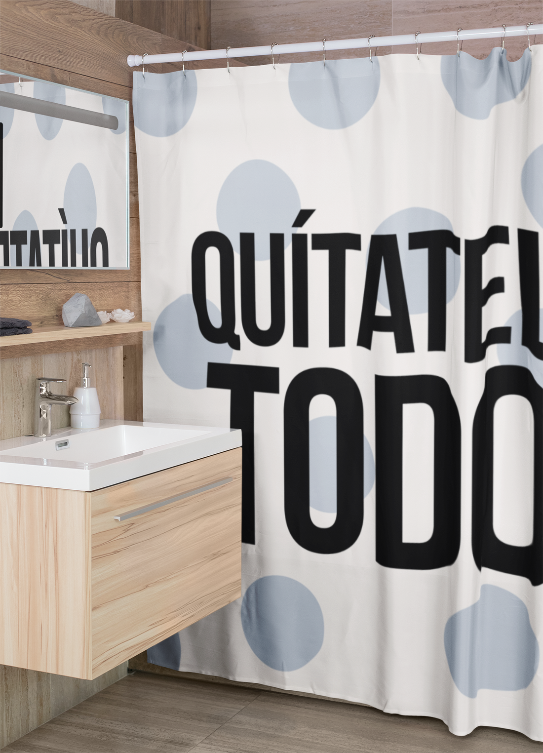 Cortina de Baño: Quítatelo todo!