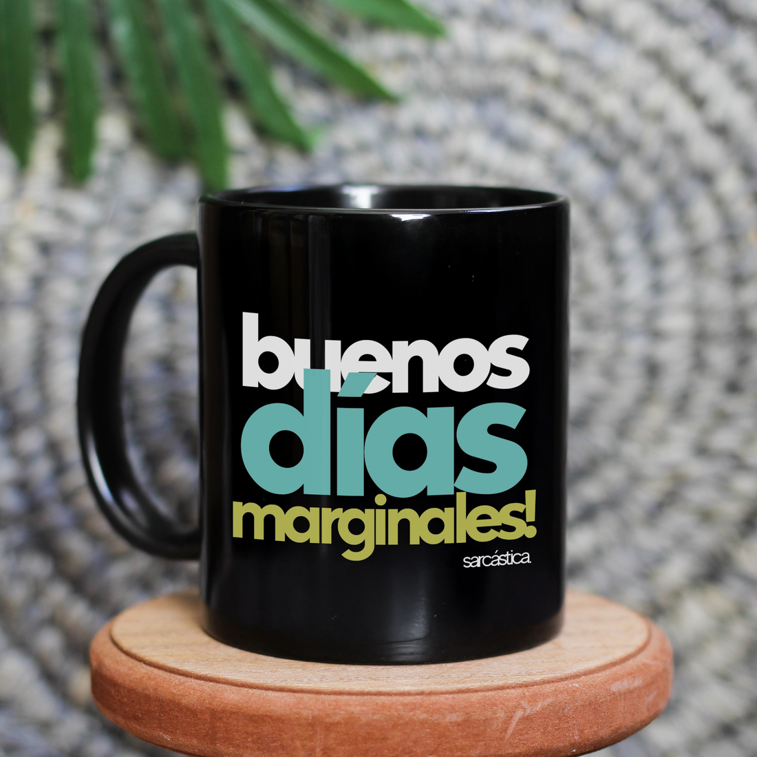 Taza Buenos días marginales