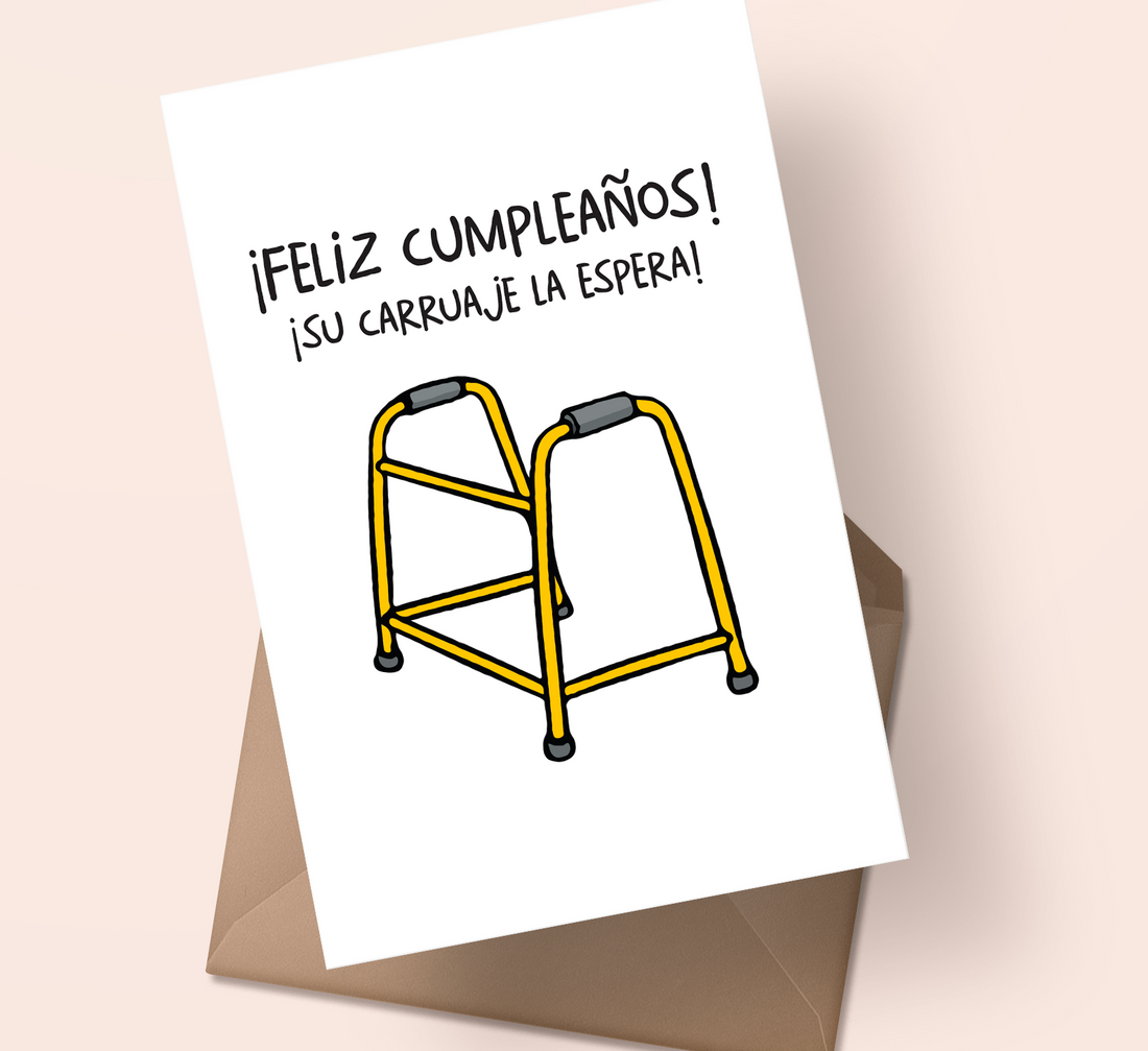 Postal ¡Su carruaje la espera!