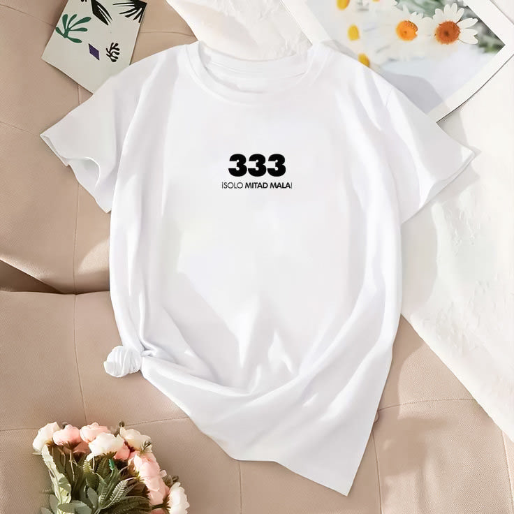 Polo Mujer 333 ¡Solo mitad mala!