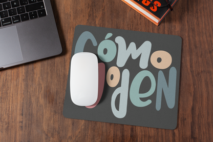 Mousepad Cómo Joden Fondo Oscuro