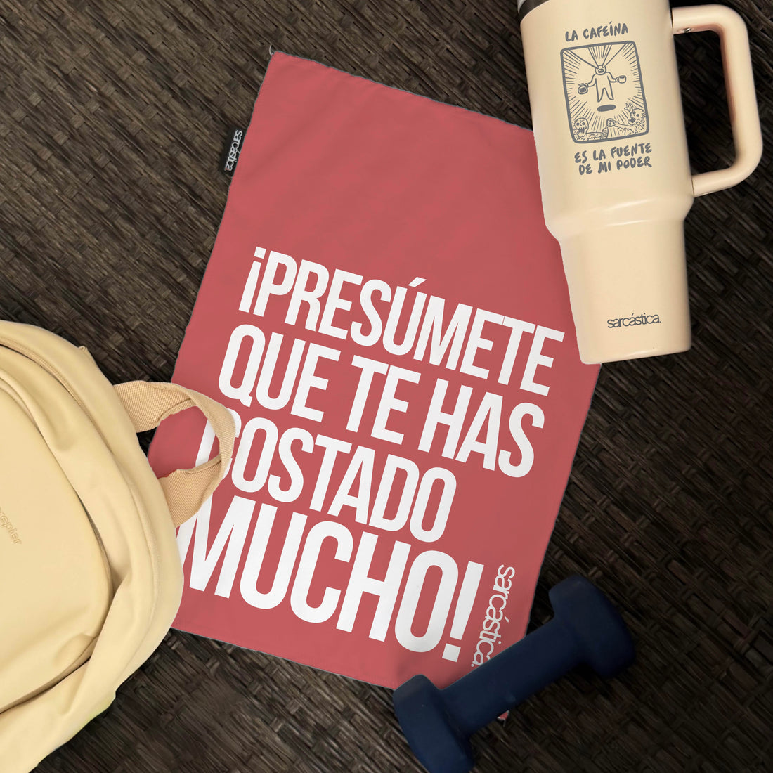 Toallita Deportiva Presúmete que te has costado mucho