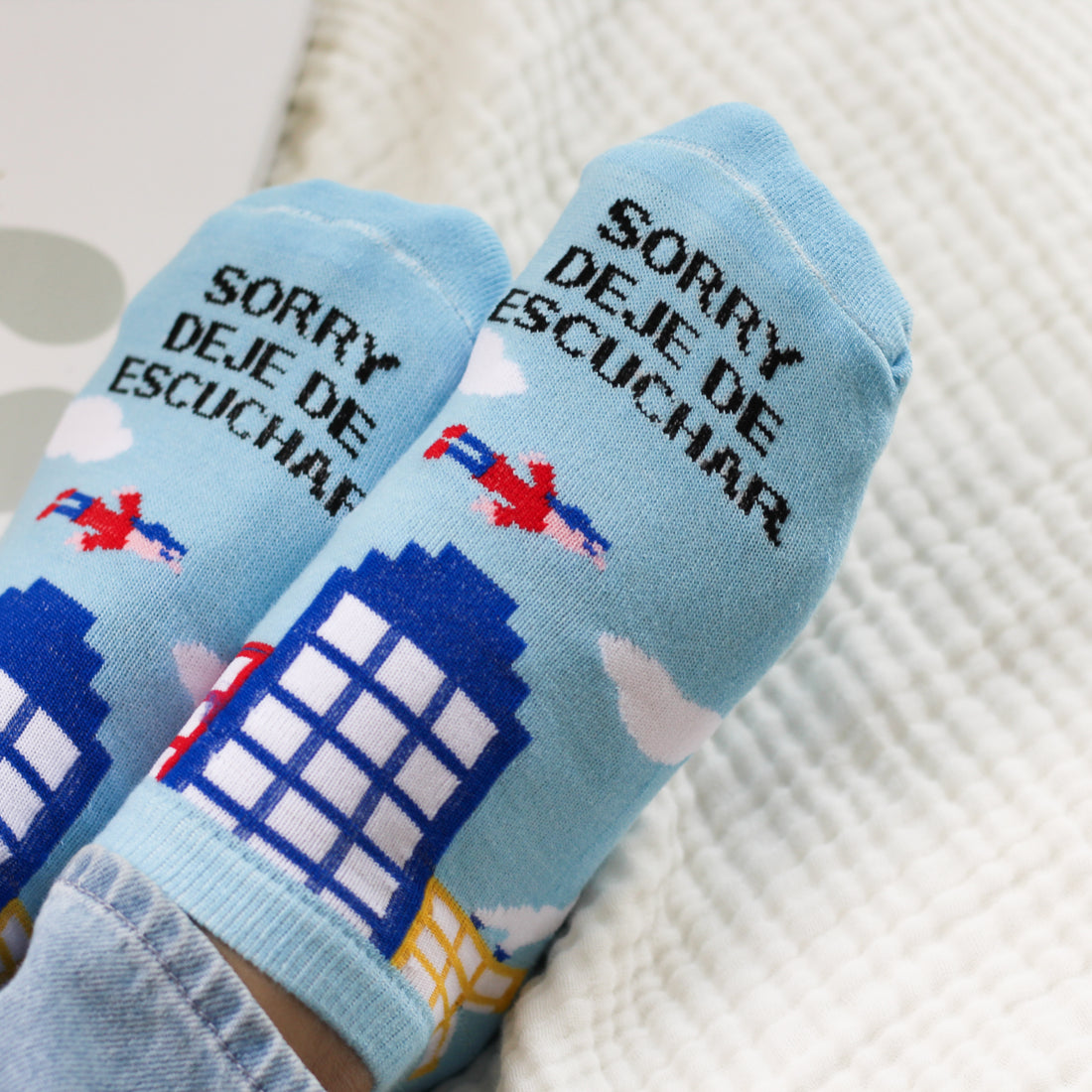 Medias Sorry dejé de escuchar (fem)