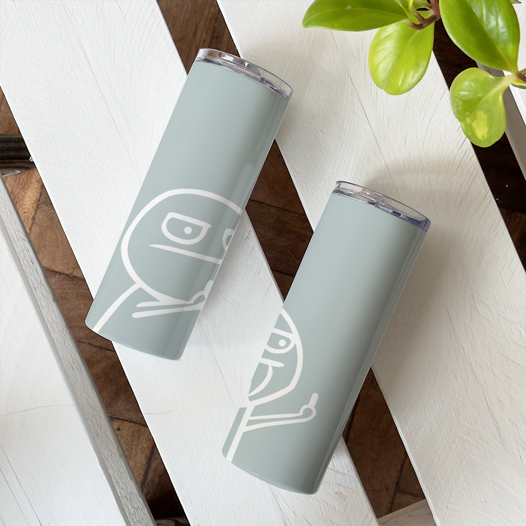 Tumbler Funny Finger Menta