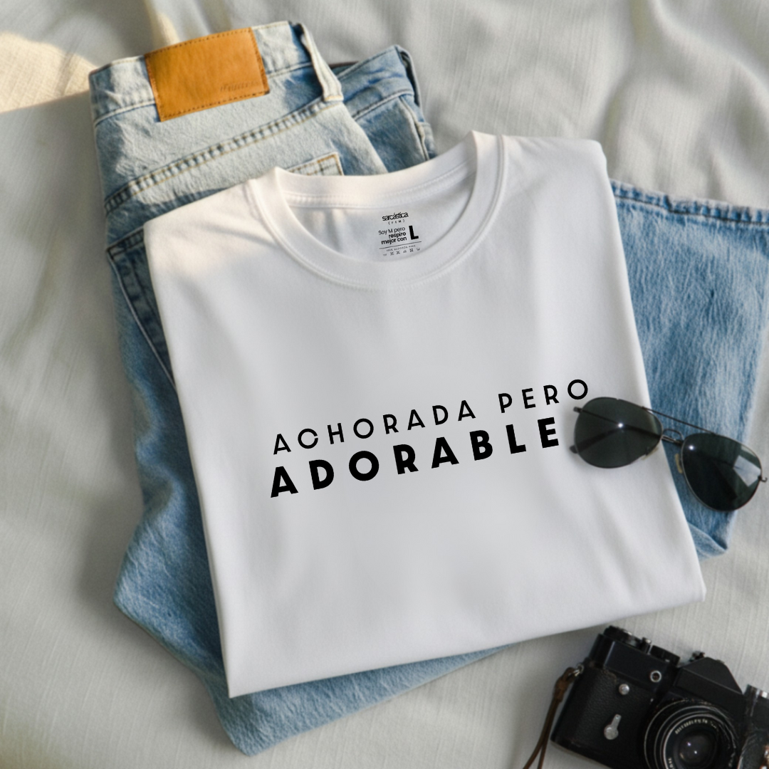 Polo Mujer Achorada pero adorable