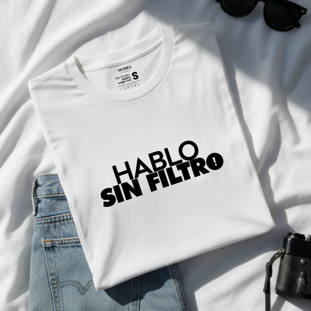 Polo Mujer Hablo sin filtro