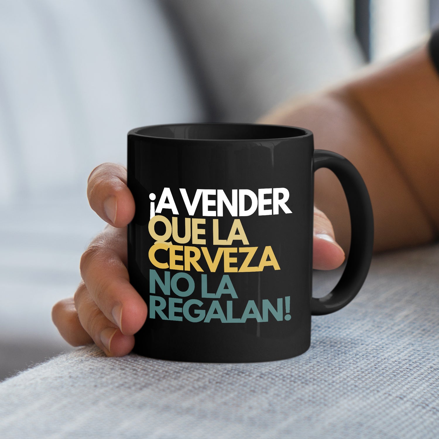 Taza Vendedor ¡A vender que la cerveza no la regalan!