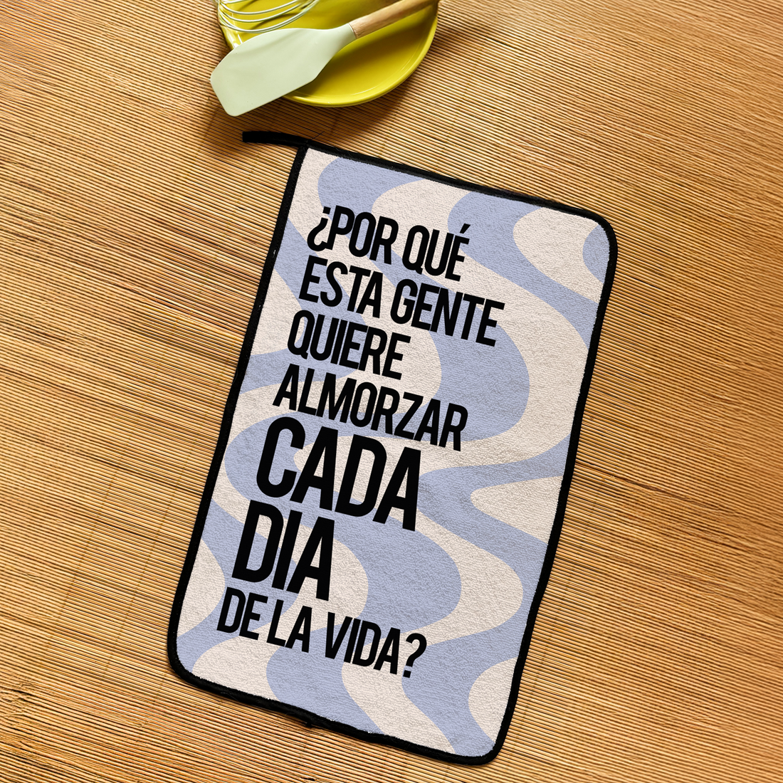 Secador ¿Por qué esta gente quiere almorzar cada día de la vida?