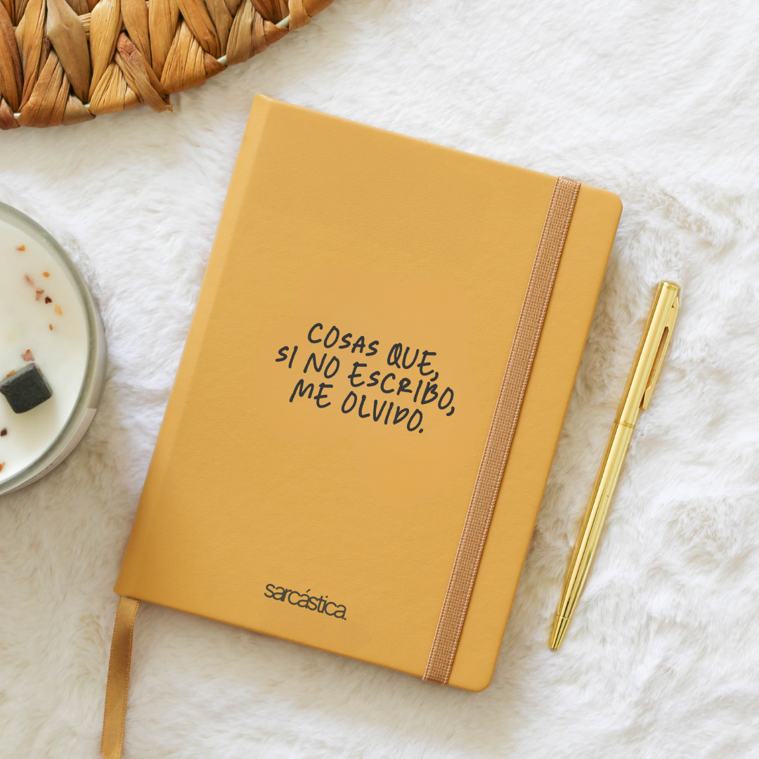 Libreta Pocket - Cosas que, si no escribo, me olvido