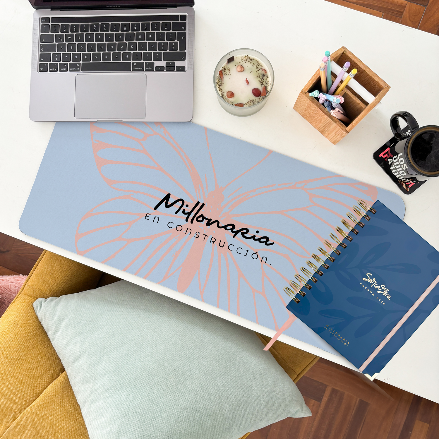 Mousepad ExtraLarge - Millonaria en Construcción MARIPOSA