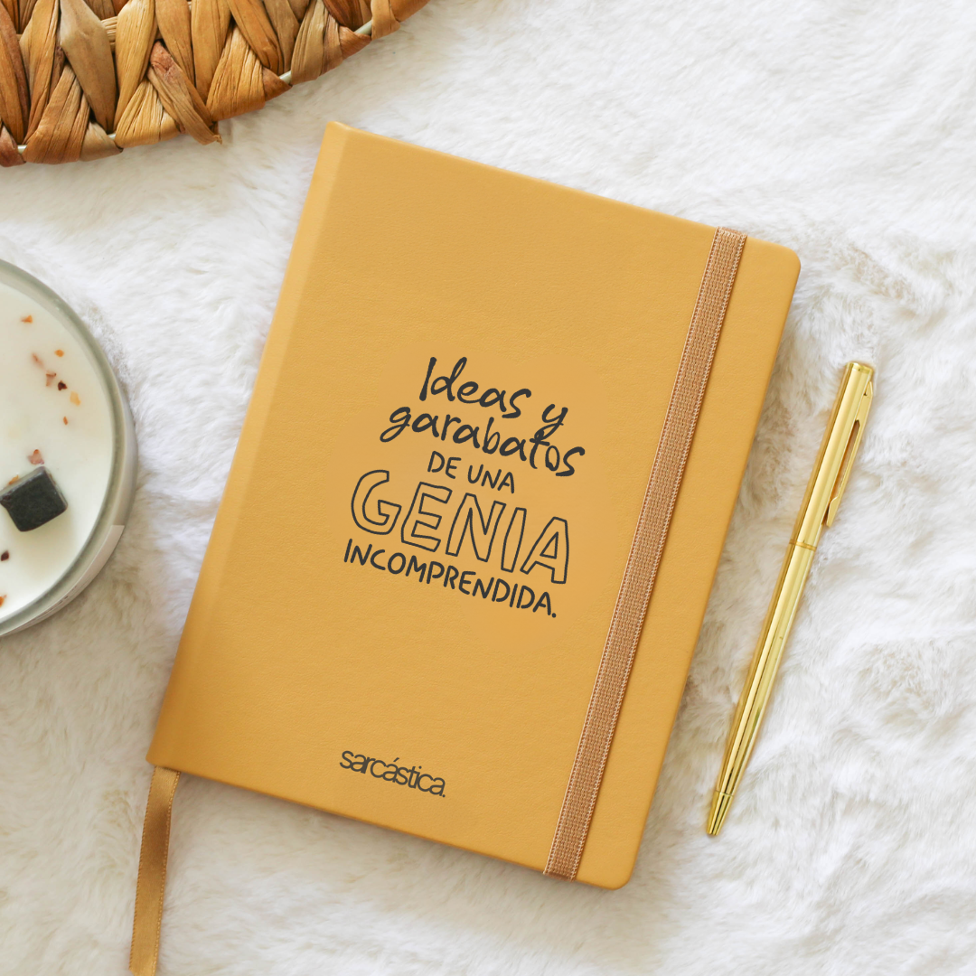 Libreta Pocket - Ideas y Garabatos de una genia incomprendida