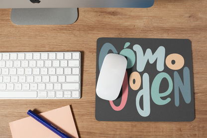 Mousepad Cómo Joden Fondo Oscuro