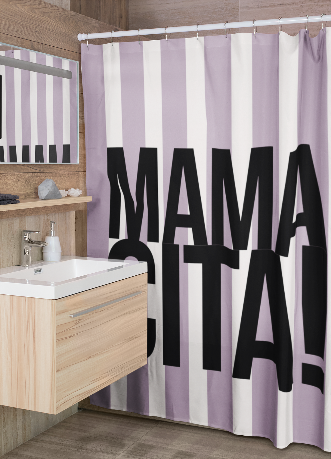 Cortina de Baño: Mamacita!