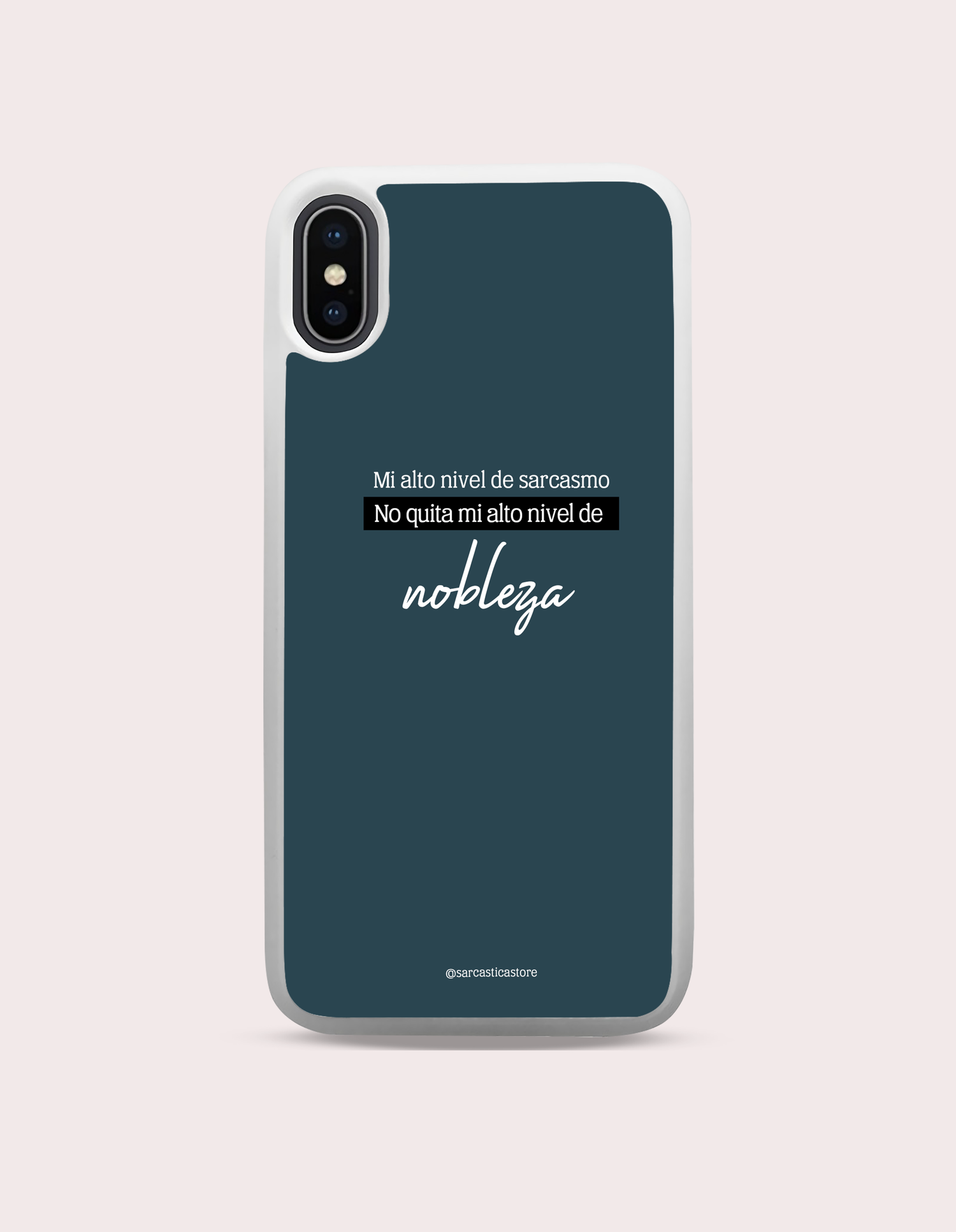 Case Sarcástica pero Noble