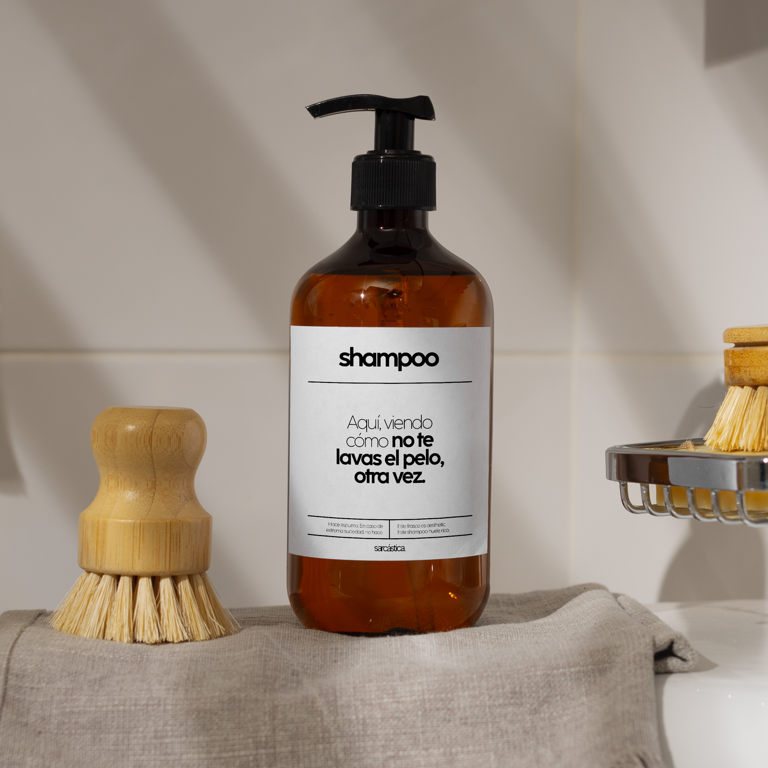 Dispensador [Shampoo] - Aquí viendo cómo no te lavas el pelo otra vez