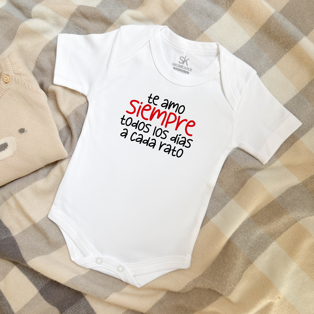 Body para bebé Mamá - Te amo siempre todos los días
