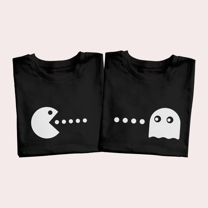 Polos Match Pareja - Pac Man