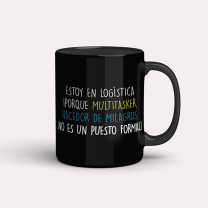 Taza Logística Hacedor/a de milagros