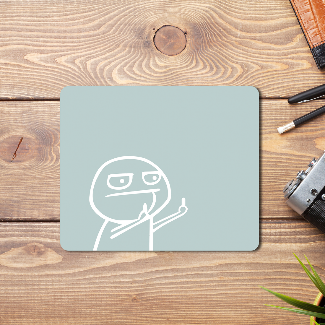 Mousepad - Funny Finger Verde Menta