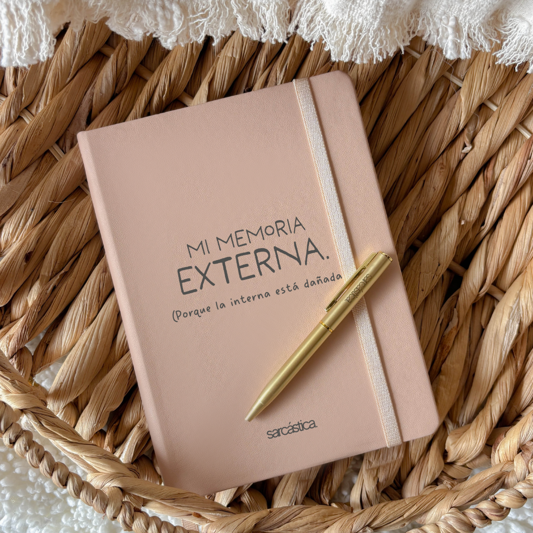Libreta Pocket - Mi memoria externa (porque la interna está dañada)
