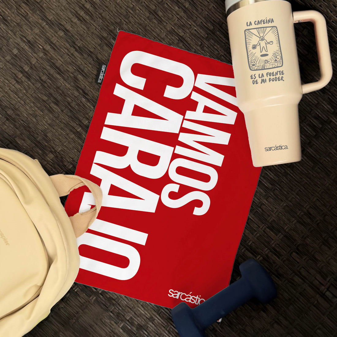 Toallita Deportiva Vamos carajo